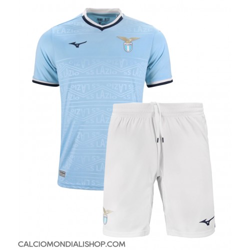 Maglie da calcio Lazio Prima Maglia Bambino 2024-25 Manica Corta (+ Pantaloni corti)